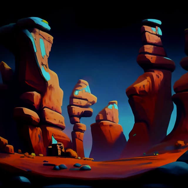 AI images, CSS And Javascript - Creatures of D-246~BETA planet